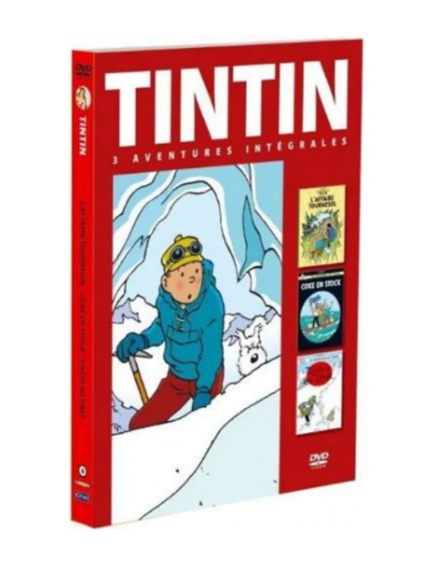 DVD TINTIN - 3 AVENTURES 