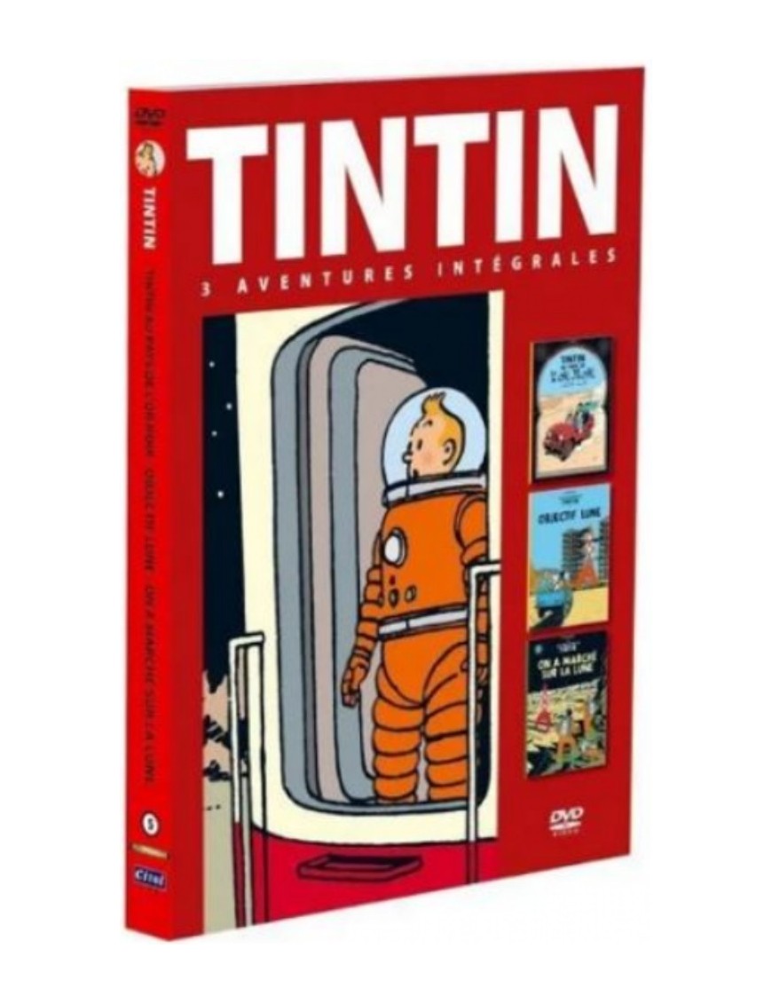 DVD TINTIN - 3 AVENTURES 