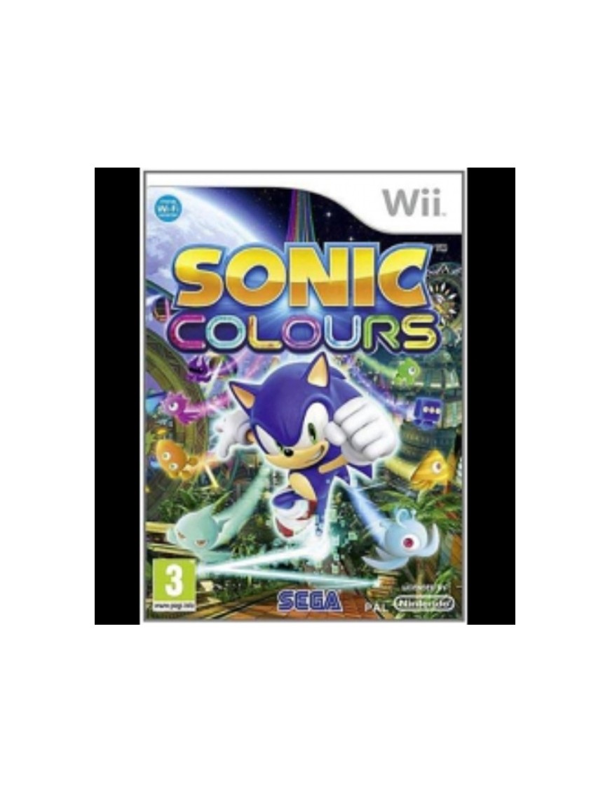 JEU WII SONIC COLOURS