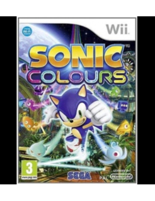 JEU WII SONIC COLOURS