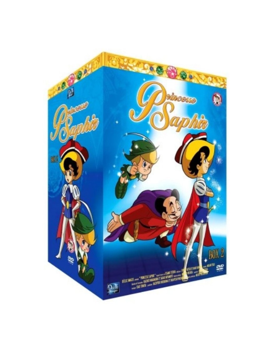 DVD COFFRET PRINCESSE SAPHIR - BOX 2