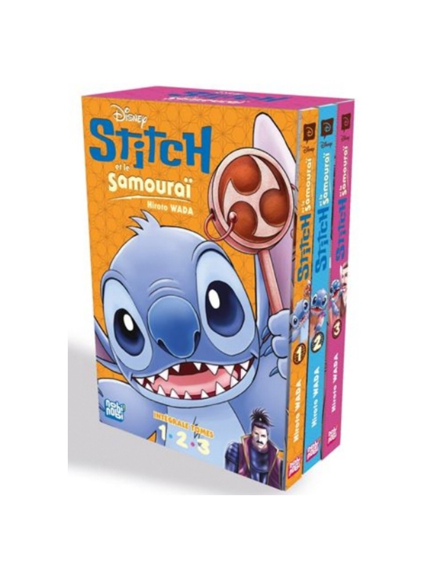 COFFRET MANGA STITCH ET LE SAMOURAI - TOME 1 A 3 