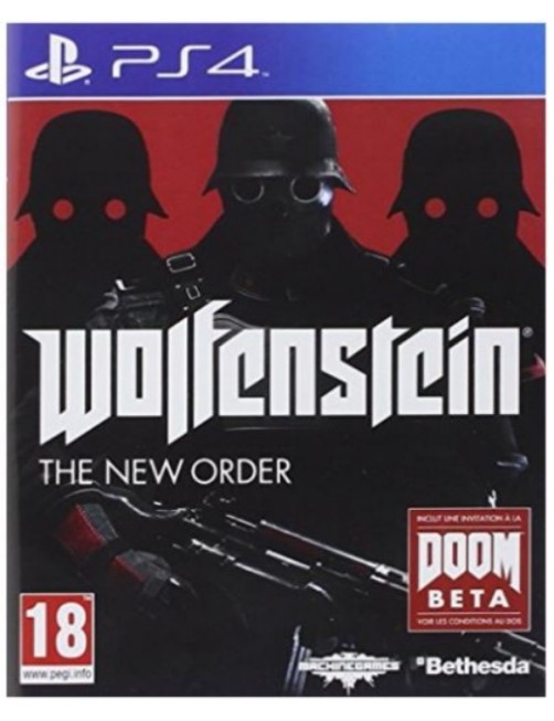 JEU PS4 WOLFENSTEIN : THE NEW ORDER