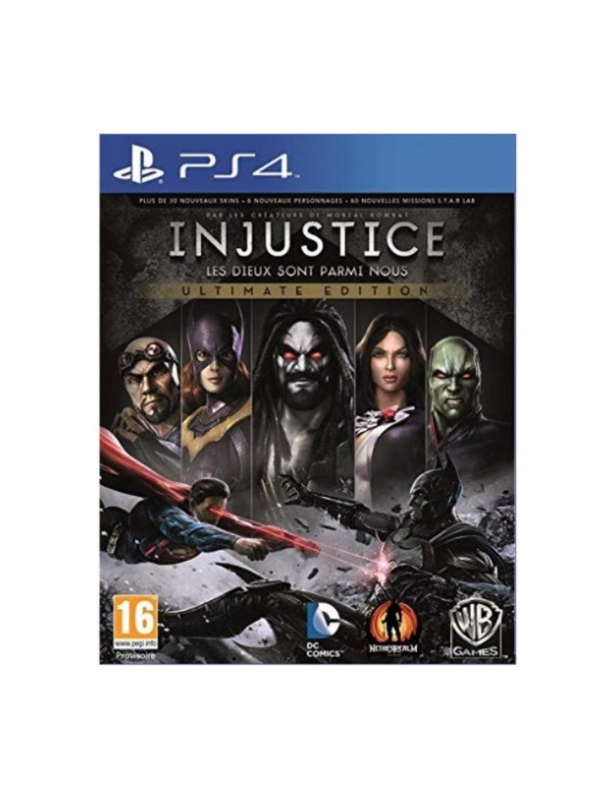 JEU PS4 INJUSTICE 