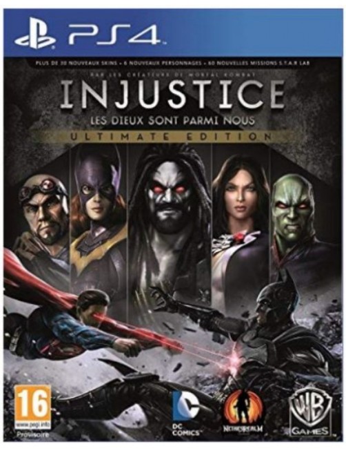 JEU PS4 INJUSTICE 