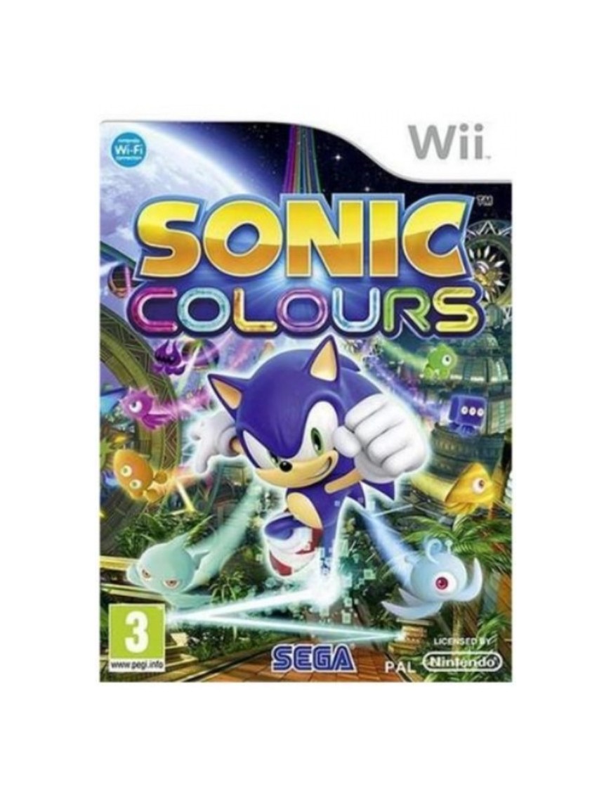 JEU WII SONIC COLOURS