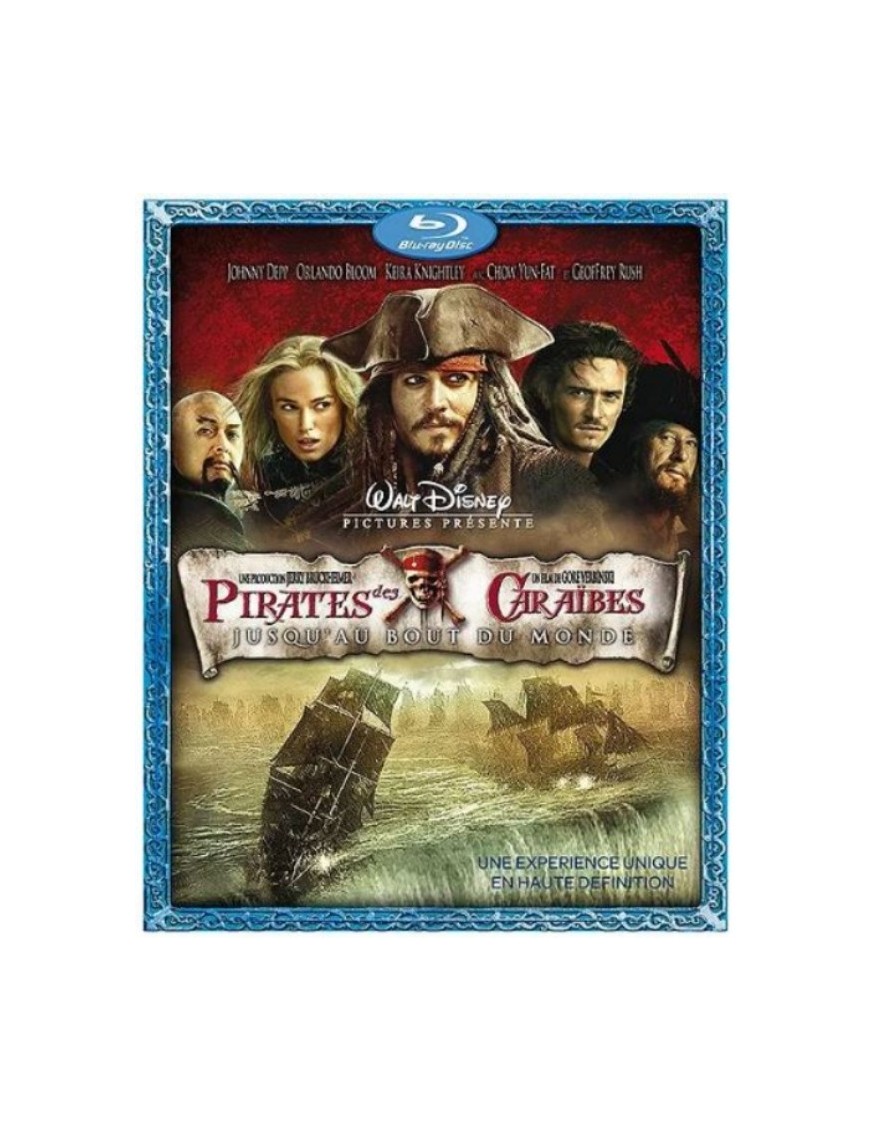 BLURAY PIRATES DES CARAIBES : JUSQU'AU BOUT DU MONDE 