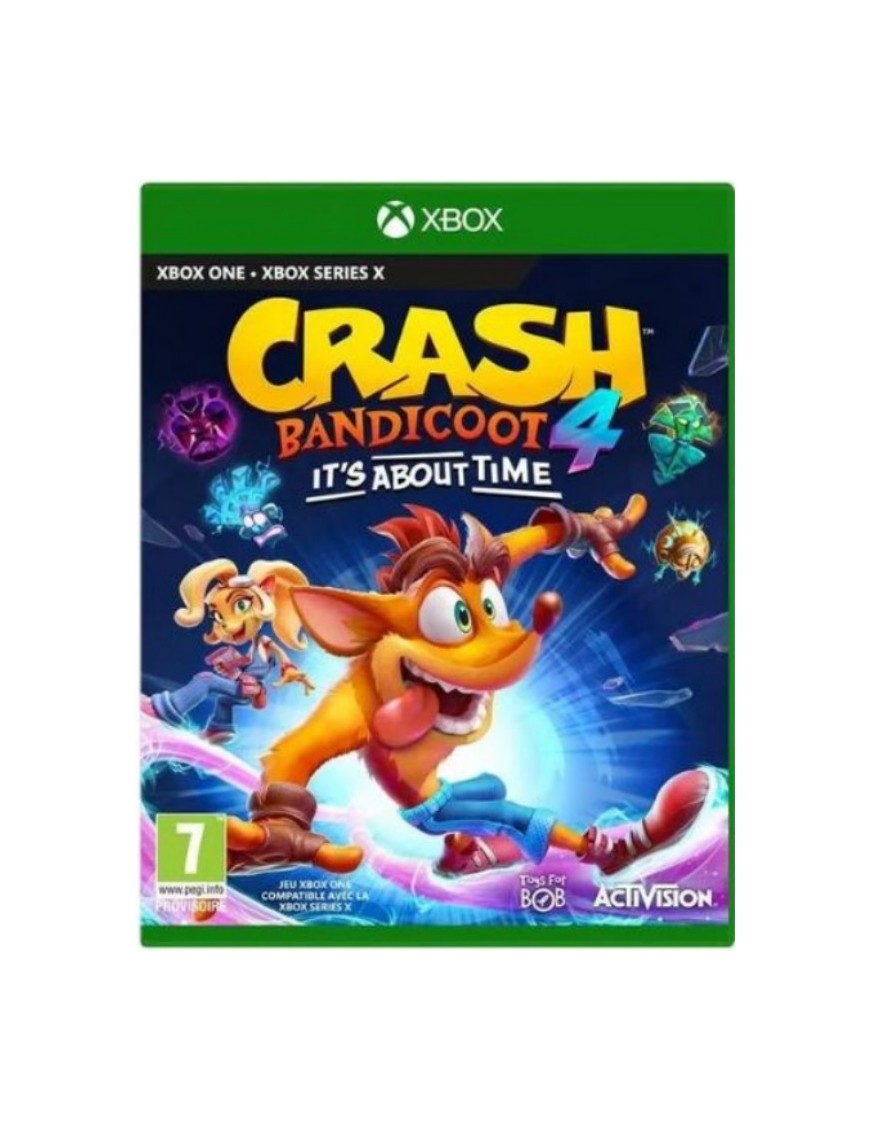 JEU XBOX ONE CRASH BANDICOOT 4 : IT' ABOUT TIME 