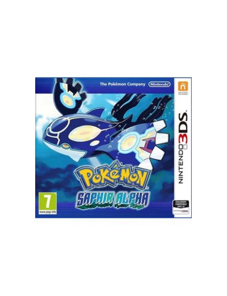 JEU 3DS POKEMON SAPHIR ALPHA