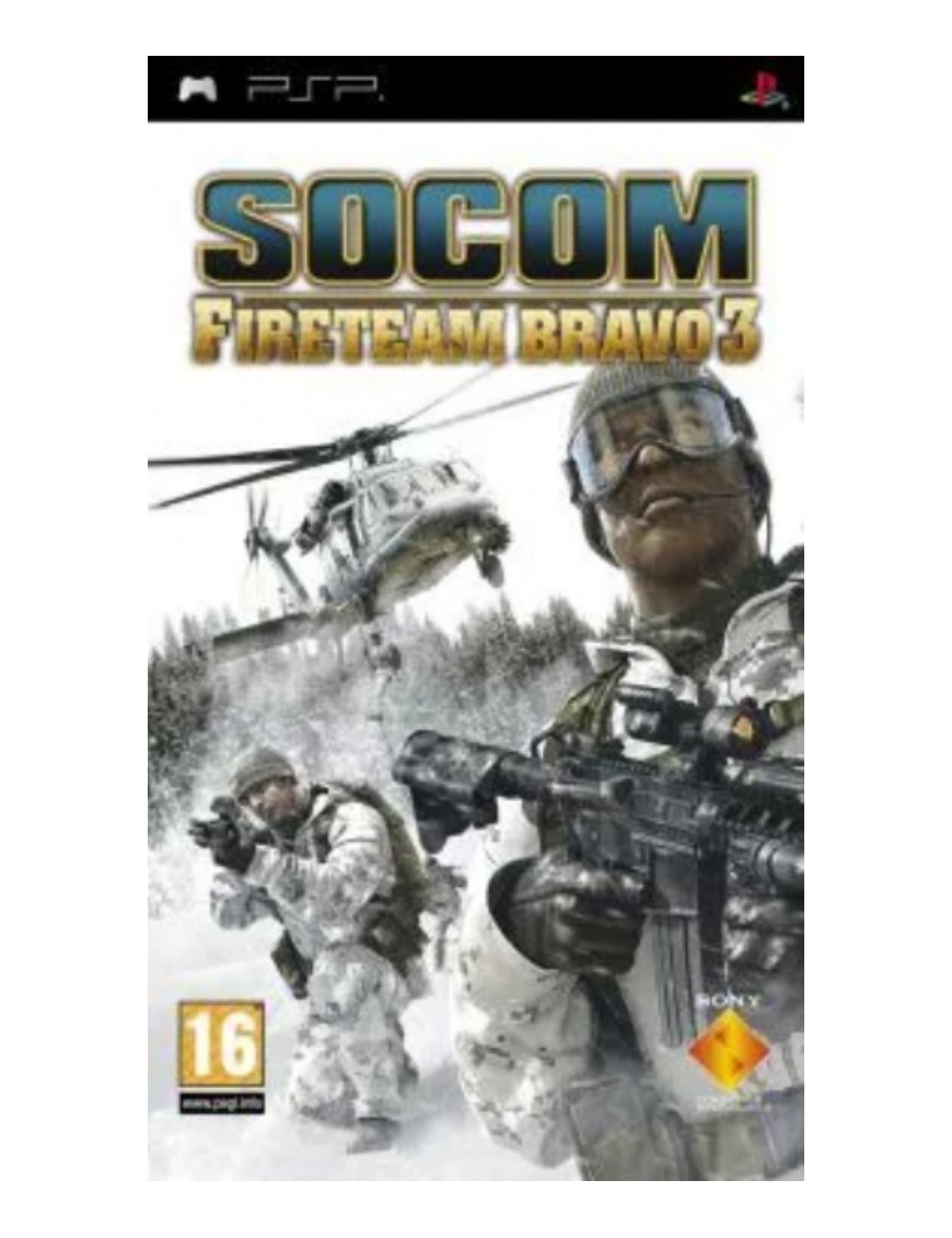 JEU PSP SOCOM - FIRETEAM BRAVO 3