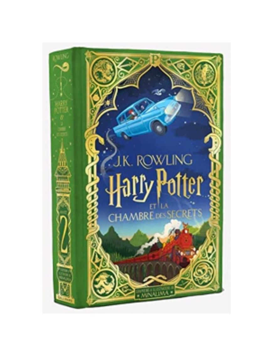 LIVRE HARRY POTTER ET LE PRISONNIER D'AZKABAN  (ILLUSTRATIONS DE MINALIMA)