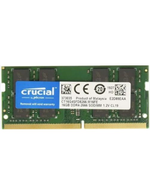 RAM CRUCIAL DDR4-3200 SODIMM 16GO 