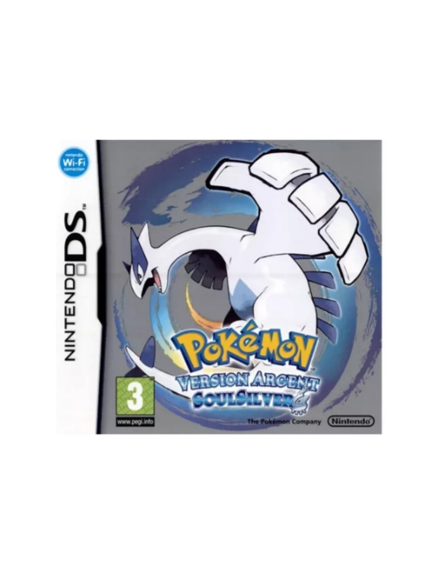 JEU NINTENDO DS  POKEMON VERSION ARGENT SOULSILVER DS (LOOSE) 