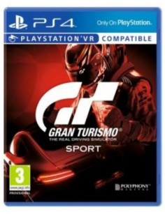 JEU PS4 GRAN TURISMO SPORT 