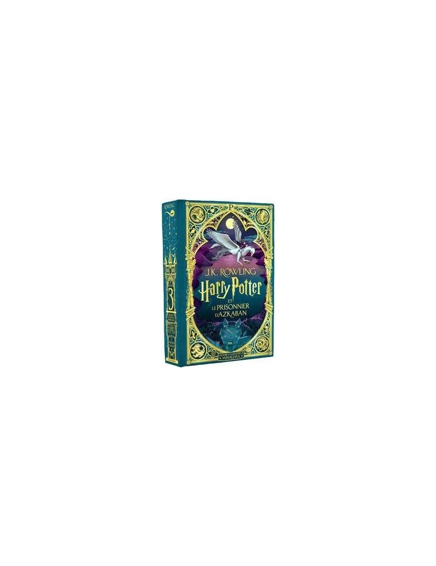 LIVRE HARRY POTTER ET LE PRISONNIER D'AZKABAN  (ILLUSTRATIONS DE MINALIMA)