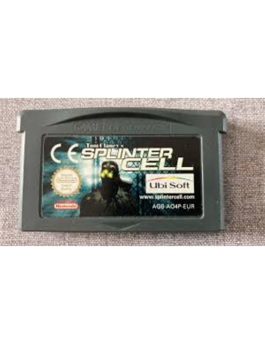 JEU GAMEBOY ADVANCE  SPLINTER CELL - EN LOOSE