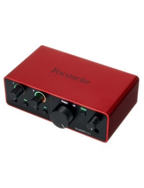 CARTE SON FOCUSRITE SCARLETT SOLO 4TH GEN