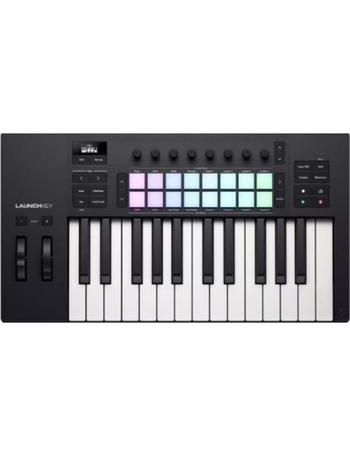 CONTROLEUR MIDI NOVATION LAUNCHKEY 25 MK4