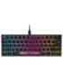 CLAVIER GAMING FILAIRE CORSAIR AZERTY K65 RGB MINI 60%