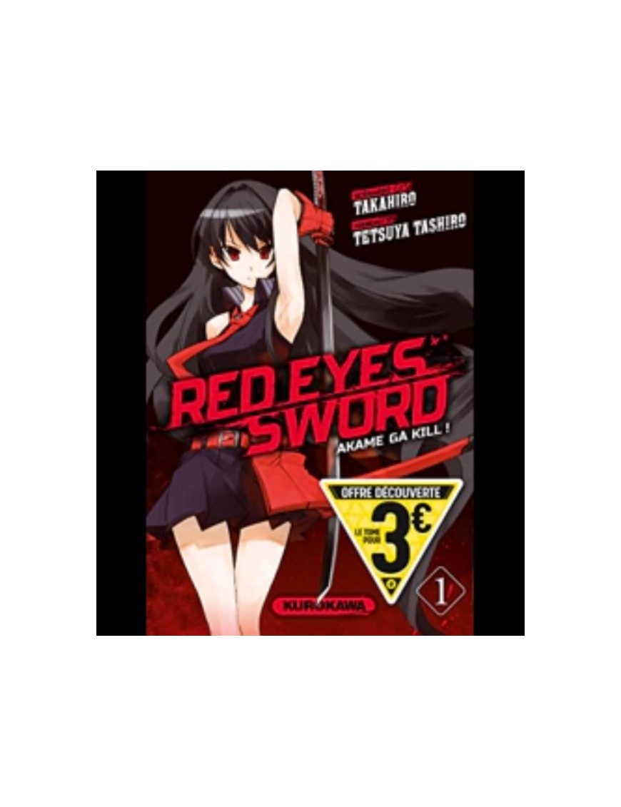 MANGA RED EYES SWORD - AKAME GA KILL - TOME 1