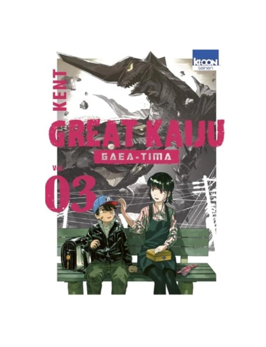 MANGA GREAT KAIJU GAEA-TIMA T03