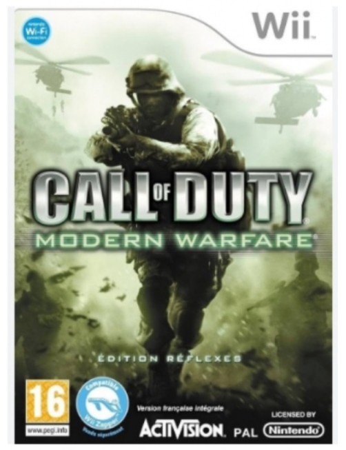 JEU WII CALL OF DUTY MODERN WARFARE
