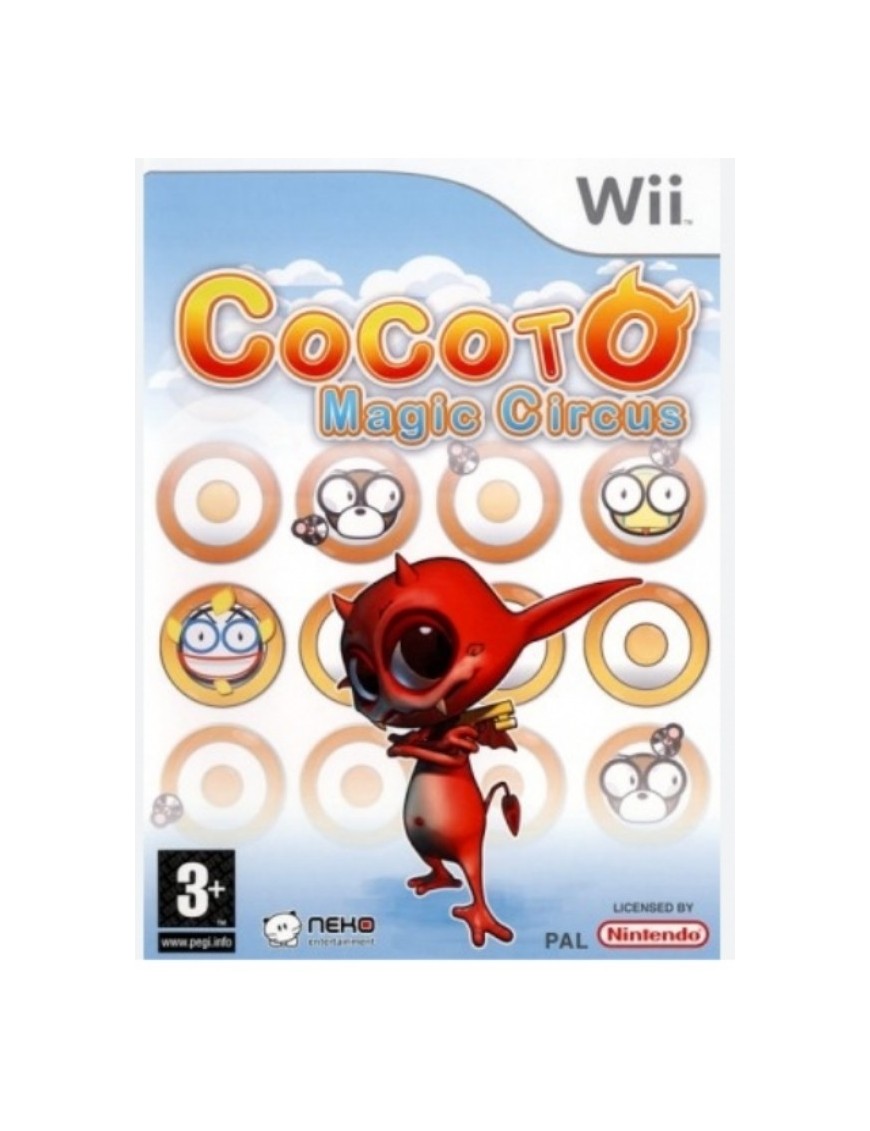 JEU WII COCOTO MAGIC CIRCUS