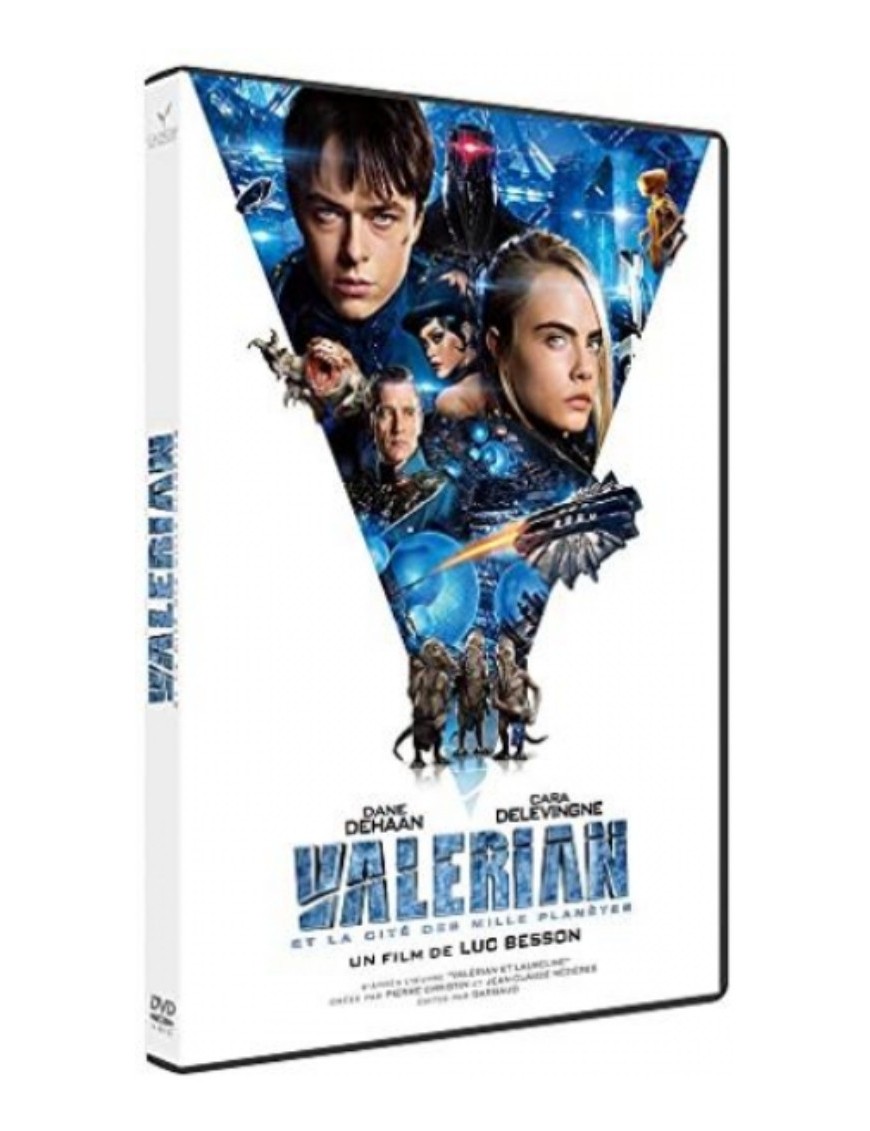 DVD VALERIAN ET LA CITE DES MILLES PLANETES 