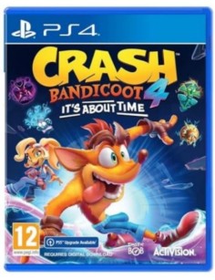 JEU PS4 CRASH BANDICOOT IT'S ABOUT TIME 
