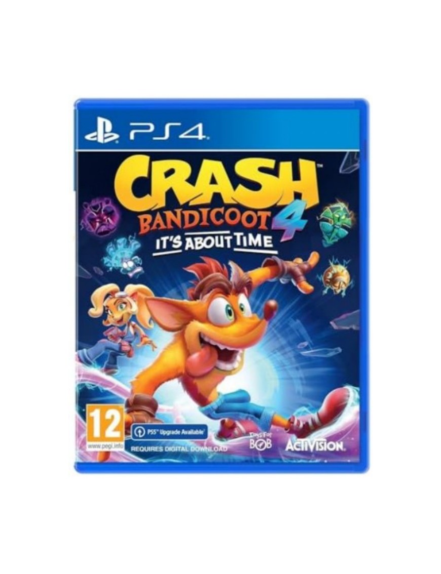 JEU PS4 CRASH BANDICOOT IT'S ABOUT TIME 