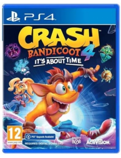 JEU PS4 CRASH BANDICOOT IT'S ABOUT TIME 