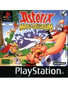 JEU PS1 ASTERIX MAXI-DELIRIUM