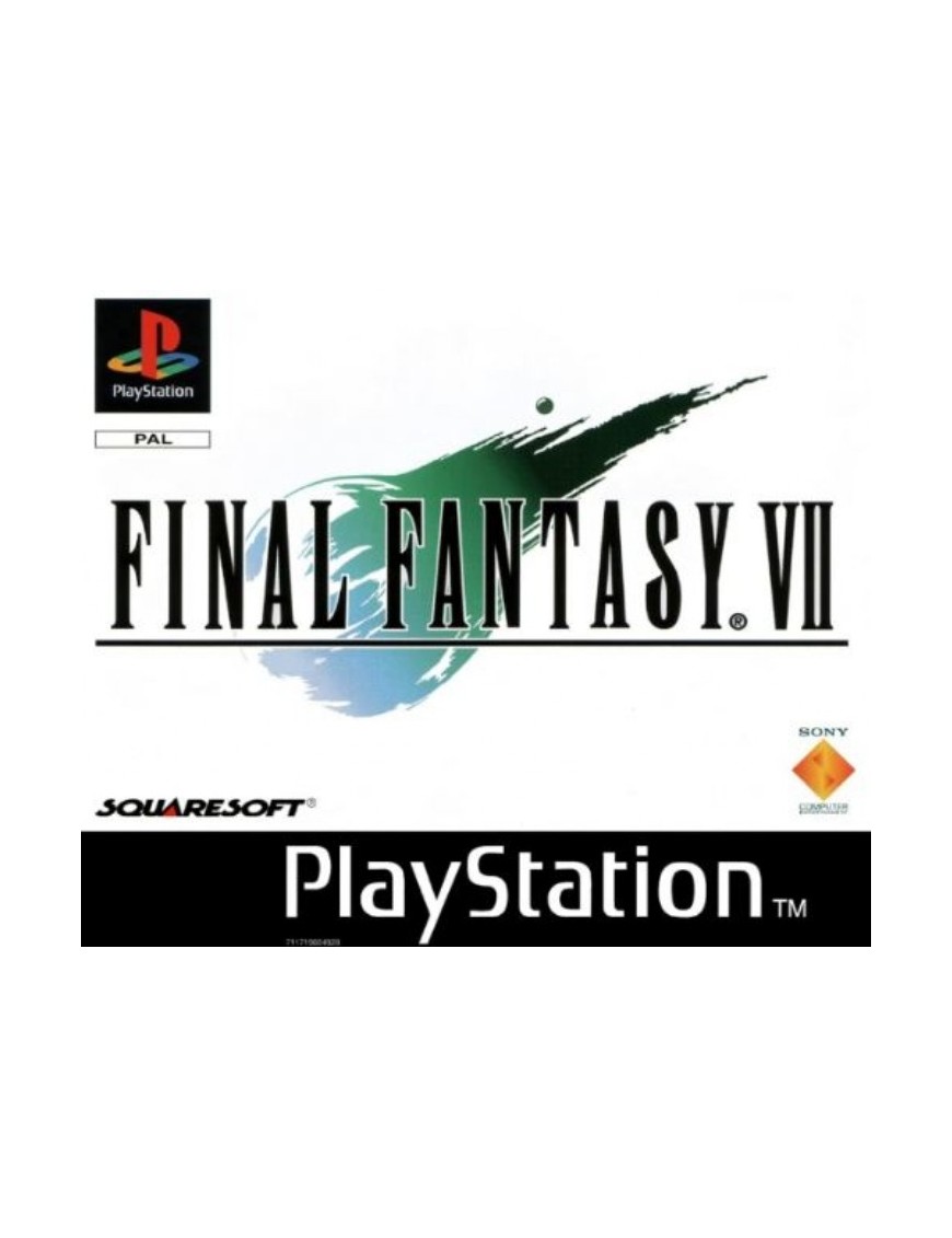 JEU PS1 FINAL FANTASY VII