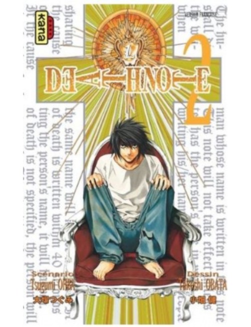 MANGA DEATH NOTE - TOME 2