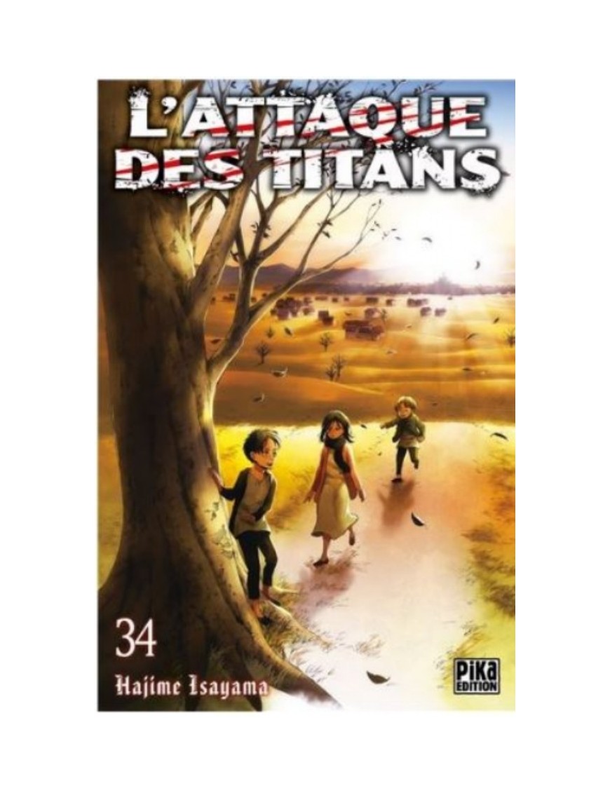 MANGA L'ATTAQUE DES TITANS - TOME 34