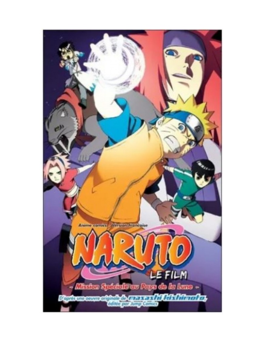 MANGA NARUTO : MISSION SPECIALE AU PAYS DE LA LUNE 