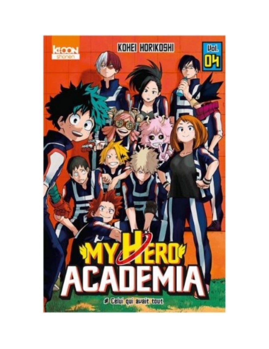 MANGA MY HERO ACADEMIA - TOME 4