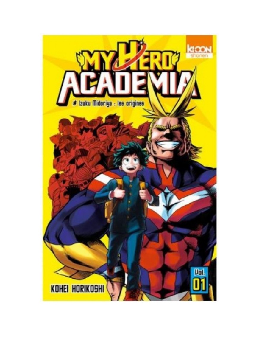 MANGA MY HERO ACADEMIA - TOME 1 