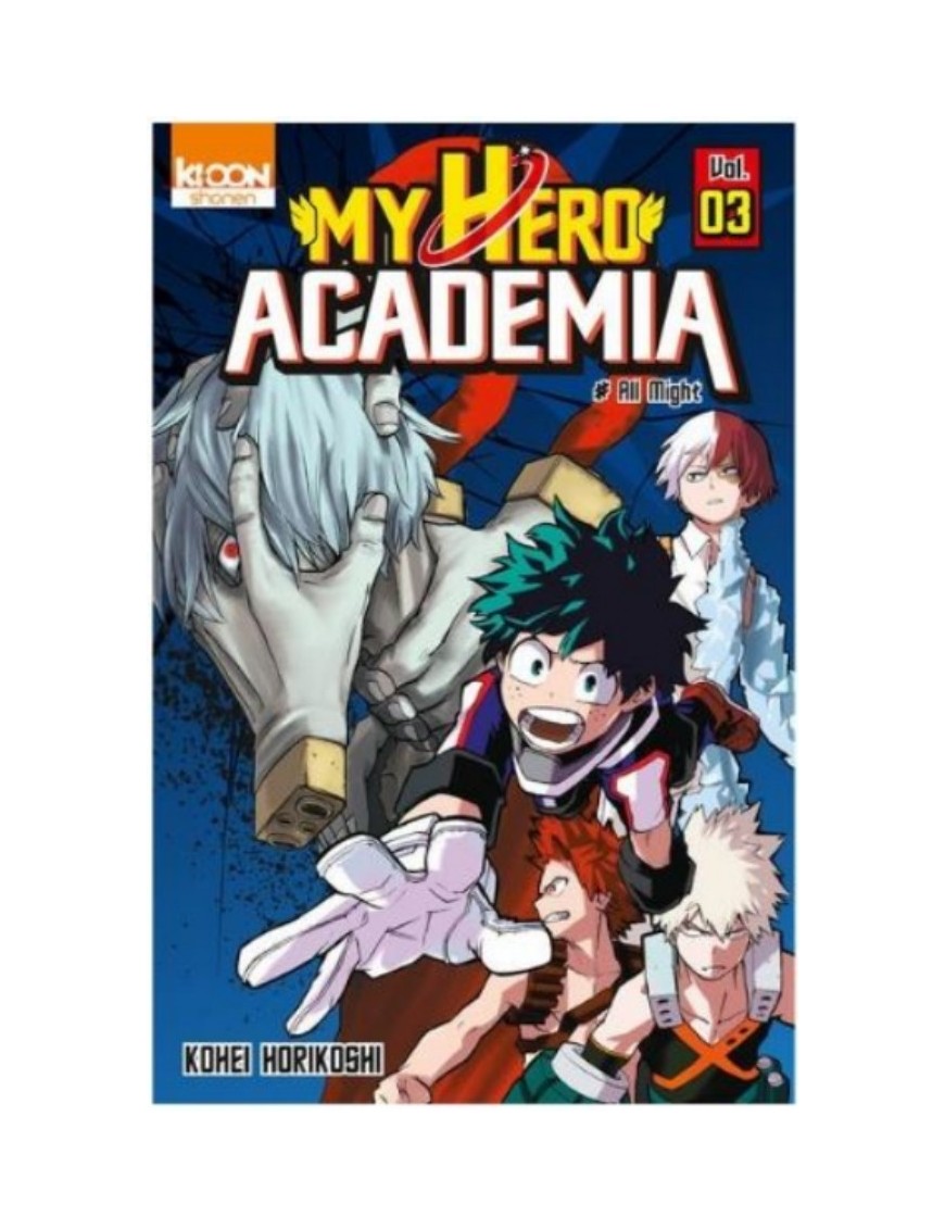 MANGA MY HERO ACADEMIA - TOME 3 