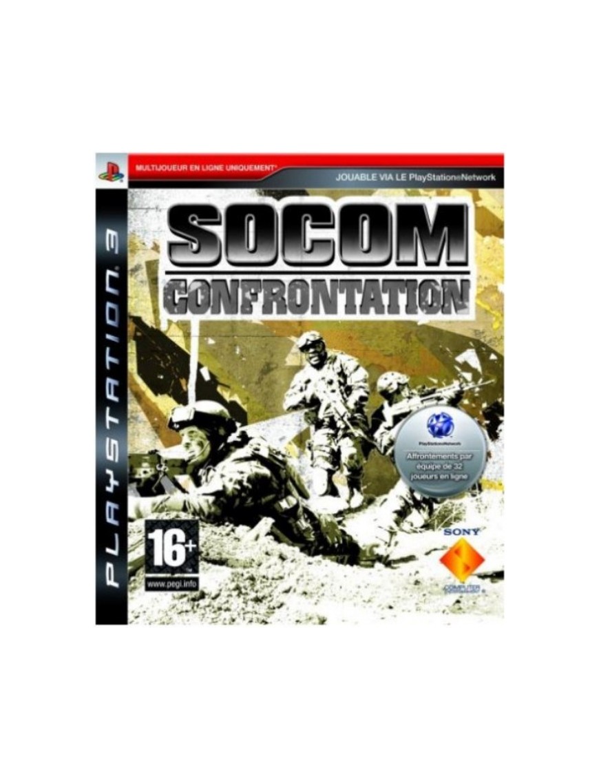 JEU PS3 SOCOM CONFRONTATION 