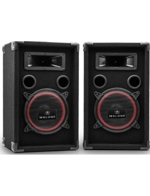 ENCEINTES PASSIVES MALONE 200W 8" [LA PAIRE]