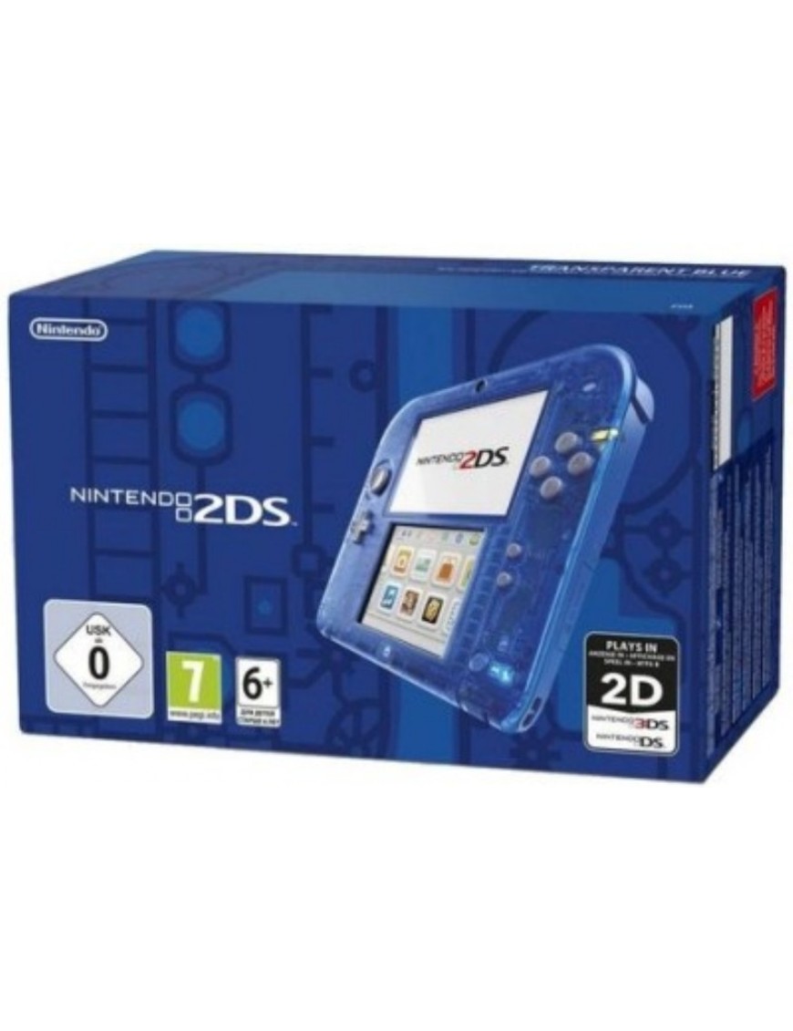 NINTENDO 2DS BLEU TRANSPARENT [EN BOITE]