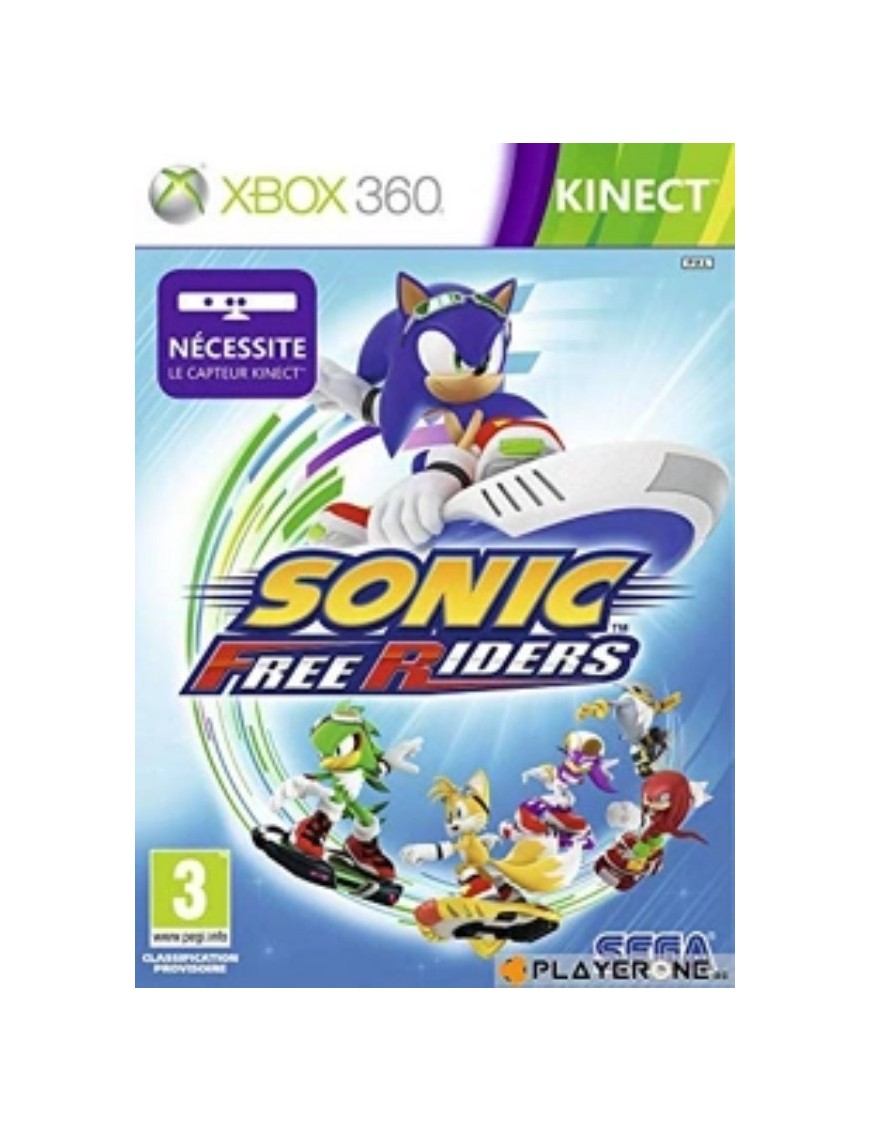 JEU XBOX 360 SINIC FREE RIDERS
