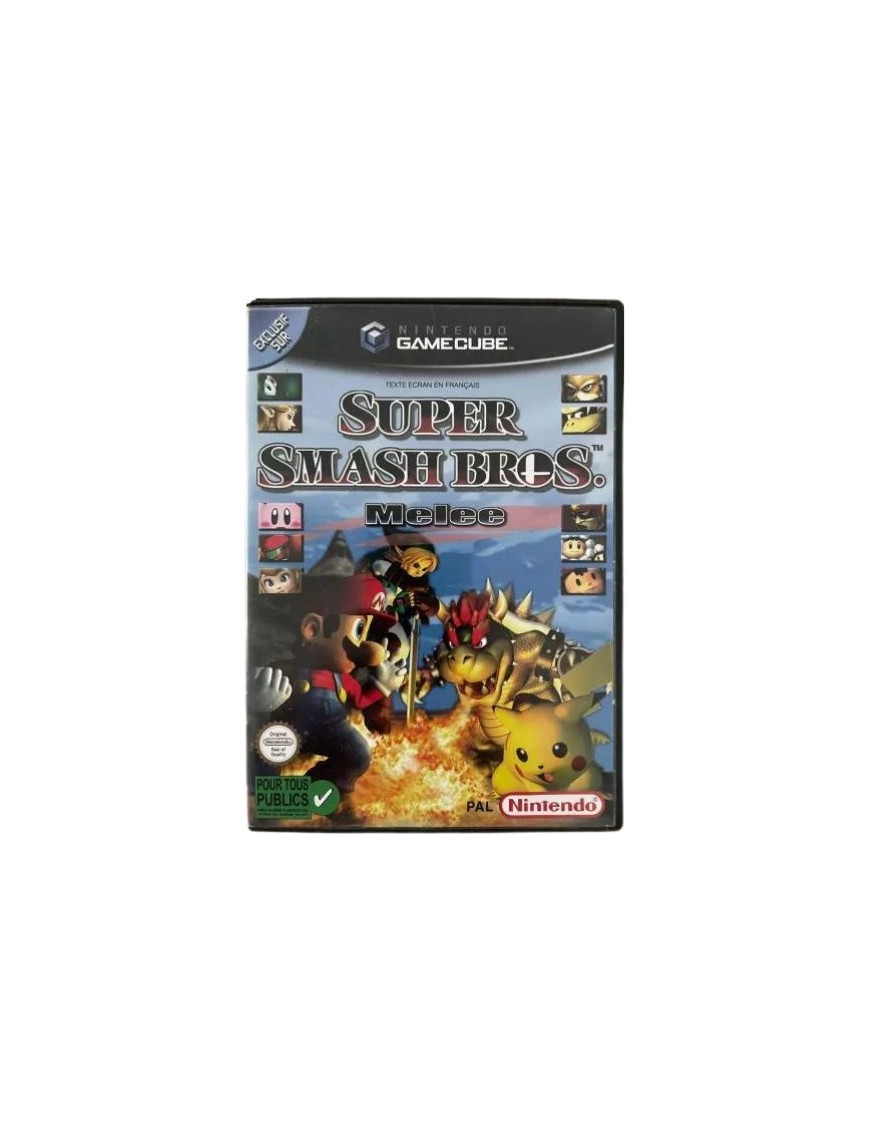 JEU GAMECUBE SUPER SMASH BROS MELEE