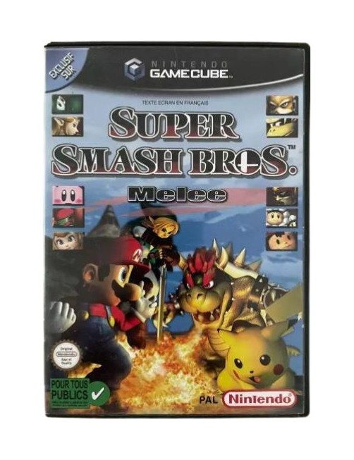 JEU GAMECUBE SUPER SMASH BROS MELEE