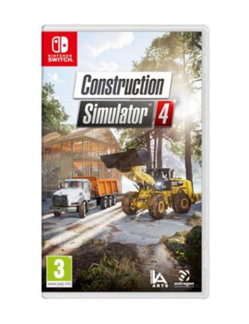 JEU SWITCH CONSTRUCTION SIMULATOR 4
