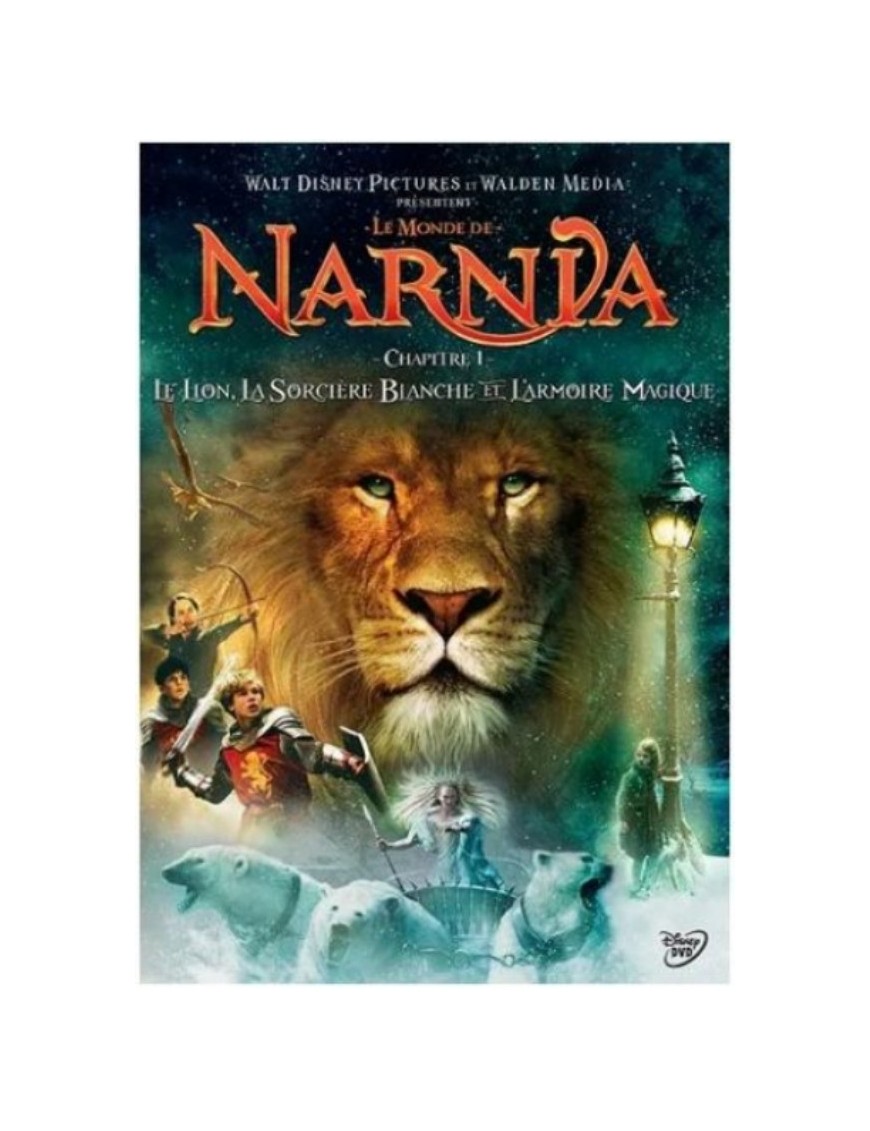 DVD LE MONDE DE NARNIA : CHAPITRE 1 - LE LION LA SORCIERE BLANCHE ET L'ARMOIRE MAGIQUE 