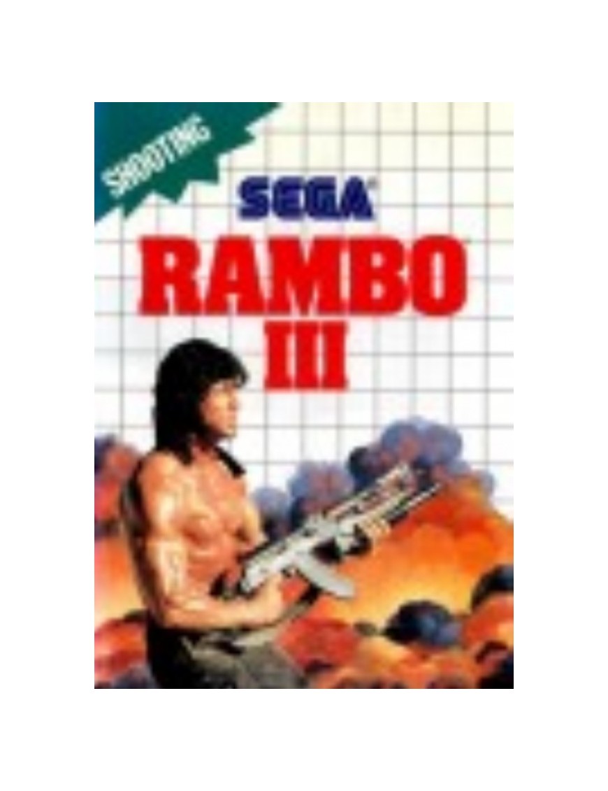 JEU MASTER RAMBO III