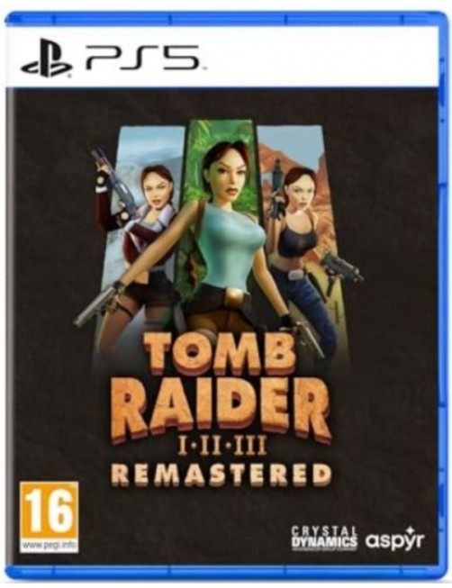 JEU PS4 TOMB RAIDER I II III REMASTERED