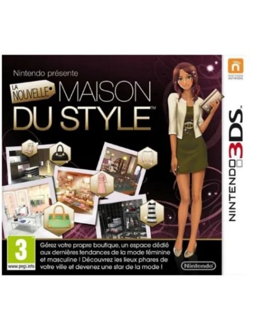 JEU 3DS LA NOUVELLE MAISON DU STYLE - SANS BOITE 